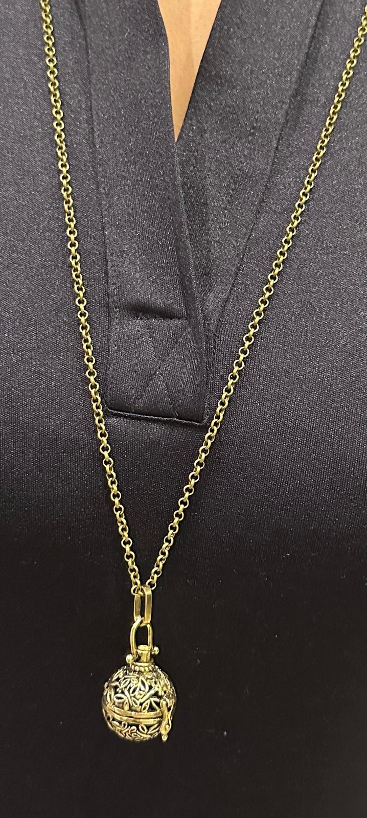 woolyball Aromaterapi Kolyesi Pandül Difüzör/ Büyülü Bahçe