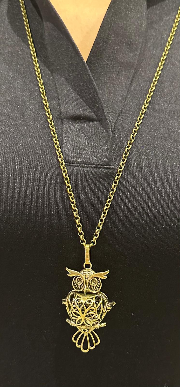 woolyball Aromaterapi Kolyesi Pandül Difüzör/ Gece Kuşu