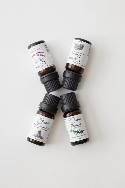 Woolyball Çamaşır Kurutma Makinesi Için Uçucu Yağlar Seti 4 Adet 5ml (1 Adet Yün Kurutma Topu XL Hediye)