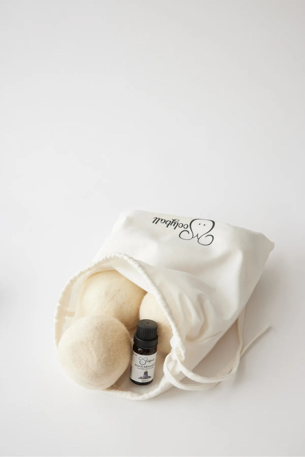 Woolyball Yün Çamaşır Kurutma Makinesi Topu - 3adet Xl %100 Organik( 5ml Doğal Esans Hediye)