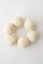 Woolyball Yün Çamaşır Kurutma Makinesi Topu - 6 Adet Xl %100 Organik (5 ml  Esans Hediye)