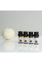 aromaterapi yağı ile doğal Woolyball yün dryer ball