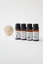 aromaterapi yağı ile doğal Woolyball yün dryer ball
