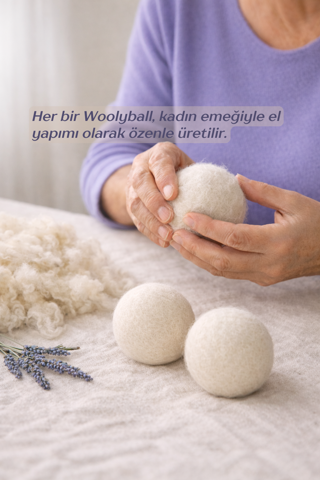 Woolyball Çamaşır Kurutma Makinesi Için Uçucu Yağlar Seti 4 Adet 5ml (1 Adet Yün Kurutma Topu XL Hediye)