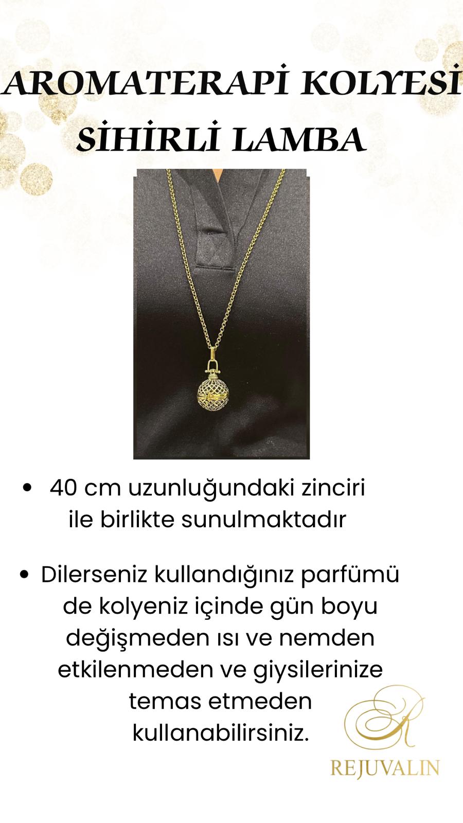 Aromaterapi Kolyesi/ SİHİRLİ LAMBA
