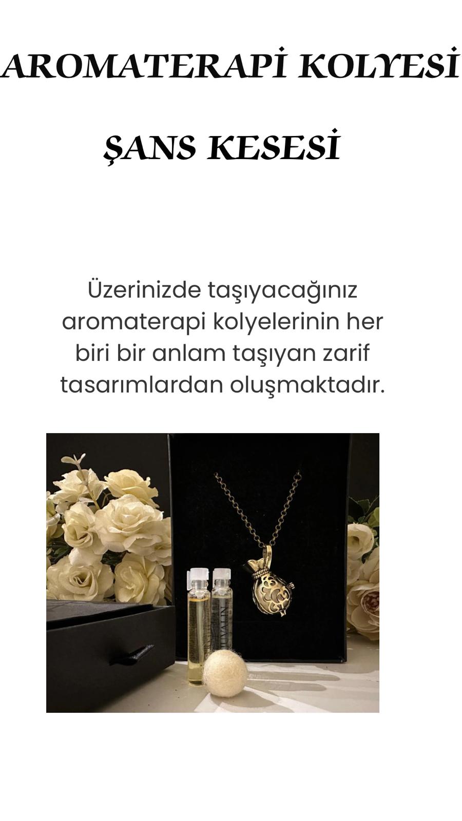 Aromaterapi Kolyesi/ ŞANS KESESİ