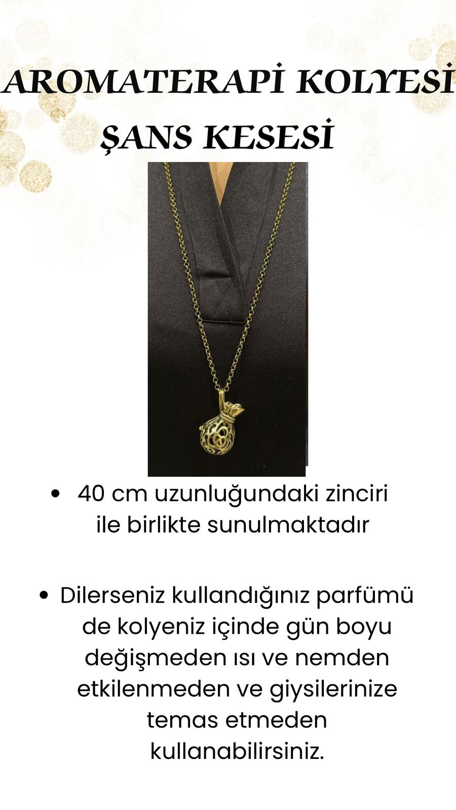 Aromaterapi Kolyesi/ ŞANS KESESİ